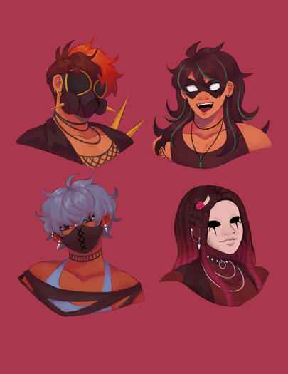 Chasing Rainbows headshots