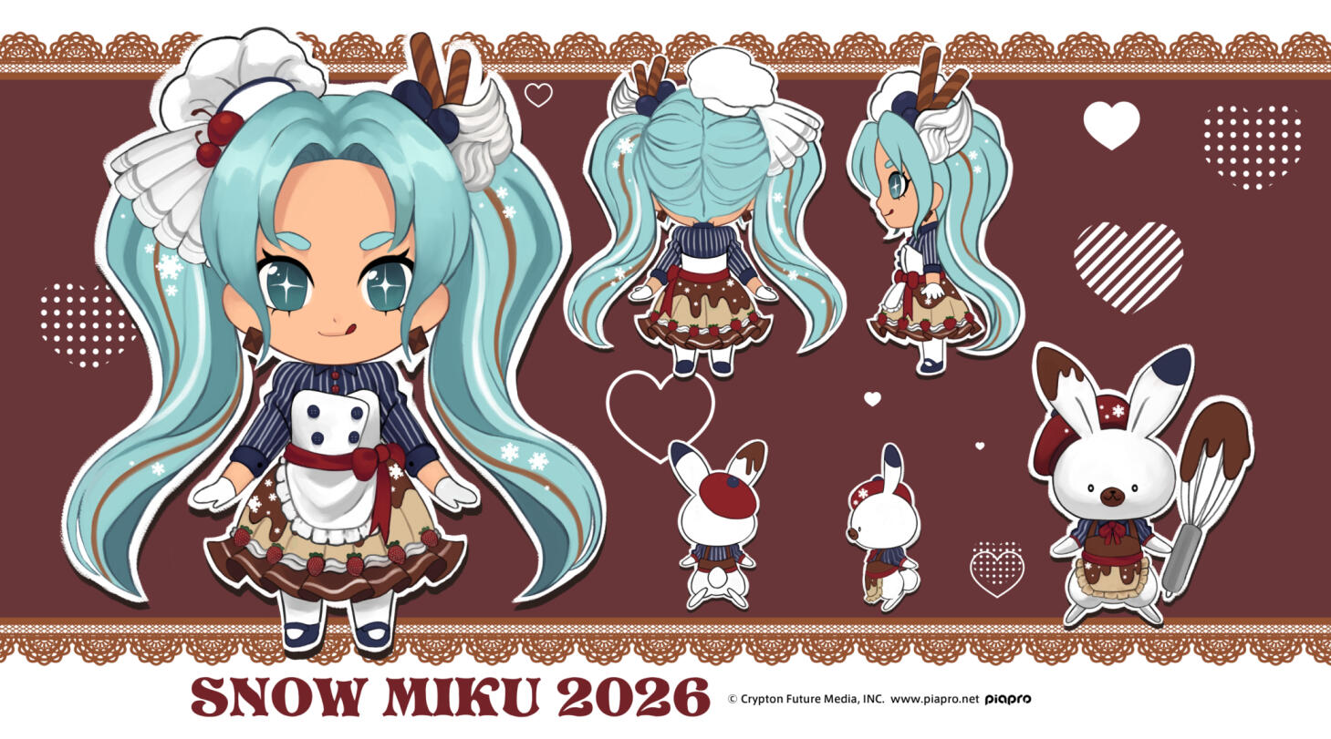 Snow Miku 2026 Design Contest Entry